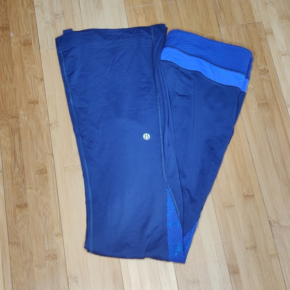 Lululemon Blue Yoga Pants